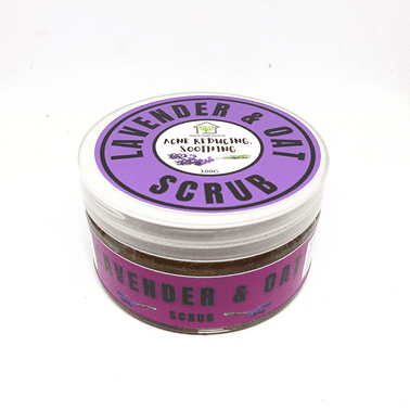 100g Lavender and Oat Face/Body Scrub