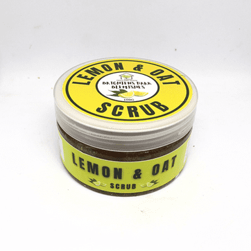 100g Lemon and Oat Face/Body Scrub